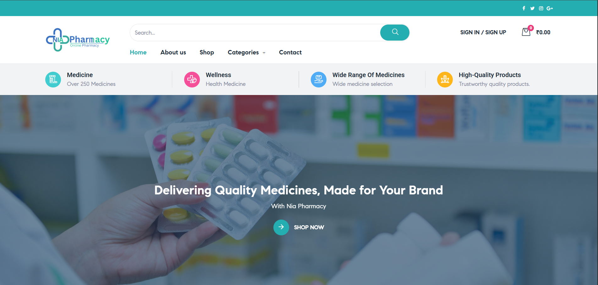 niapharmacy WordPress preview